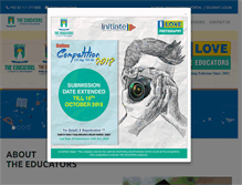 Tablet Screenshot of educators.edu.pk